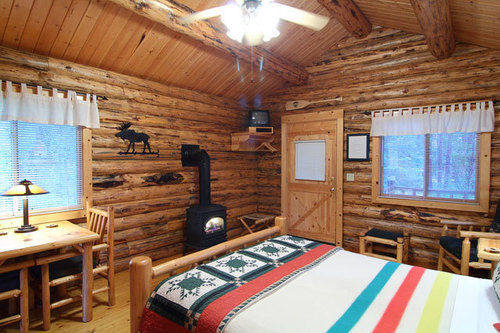 Coram Silverwolf Log Chalets מראה חיצוני תמונה